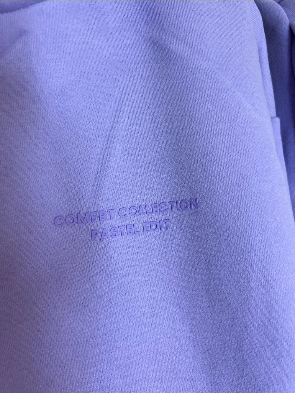 NWOT Comfrt Pastel Collection Purple Hoodie and Sweatpants- M